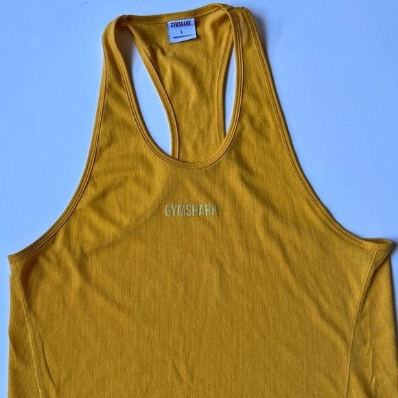 Gymshark Gold Womens Muscle Tee Size Large - Picture 5 of 10